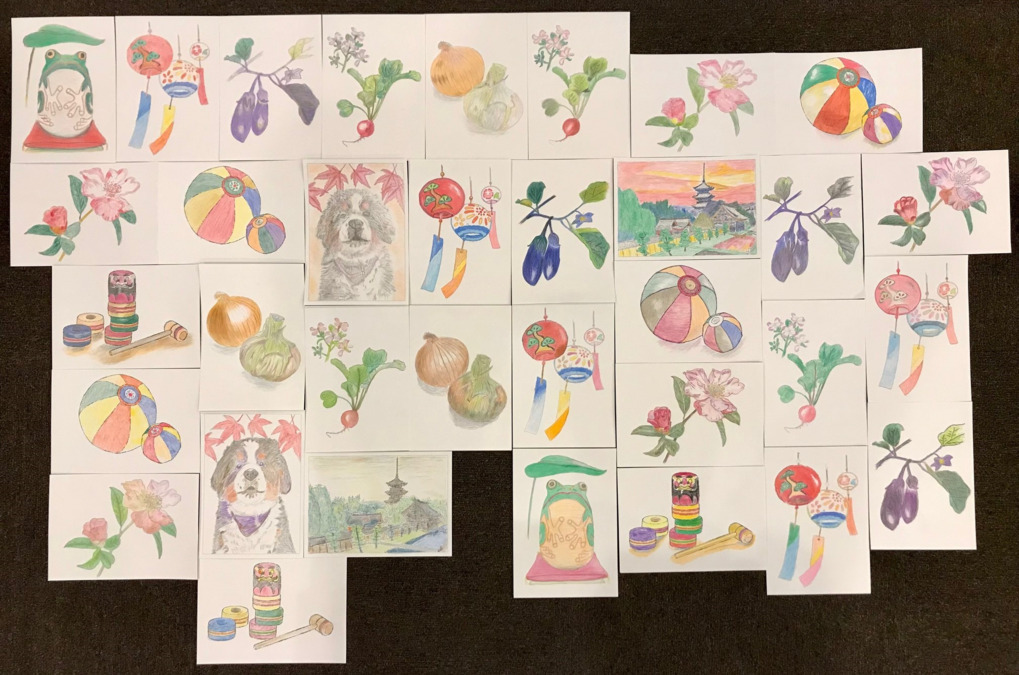 デイサービスセンターななら（介護職/ヘルパーの求人）の写真6枚目：皆で塗り絵コンクールに応募しました
