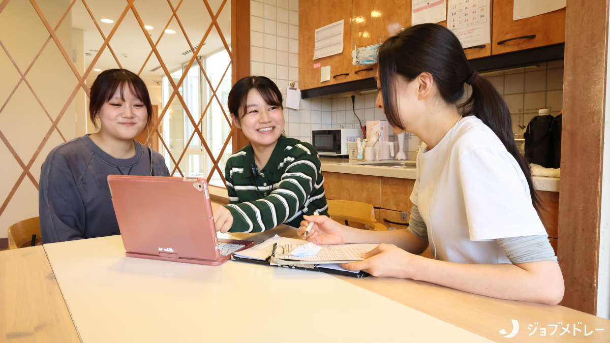 特別養護老人ホームけま喜楽苑（介護職/ヘルパーの求人）の写真16枚目：一緒に働ける日を楽しみにしています！