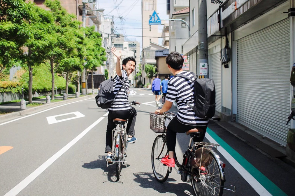 Ｓｉｅｇ［ジーク］訪問看護ステーションの写真6枚目：訪問は電動自転車で。１日５～６件の訪問を中央区、天王寺区限定で訪問します！