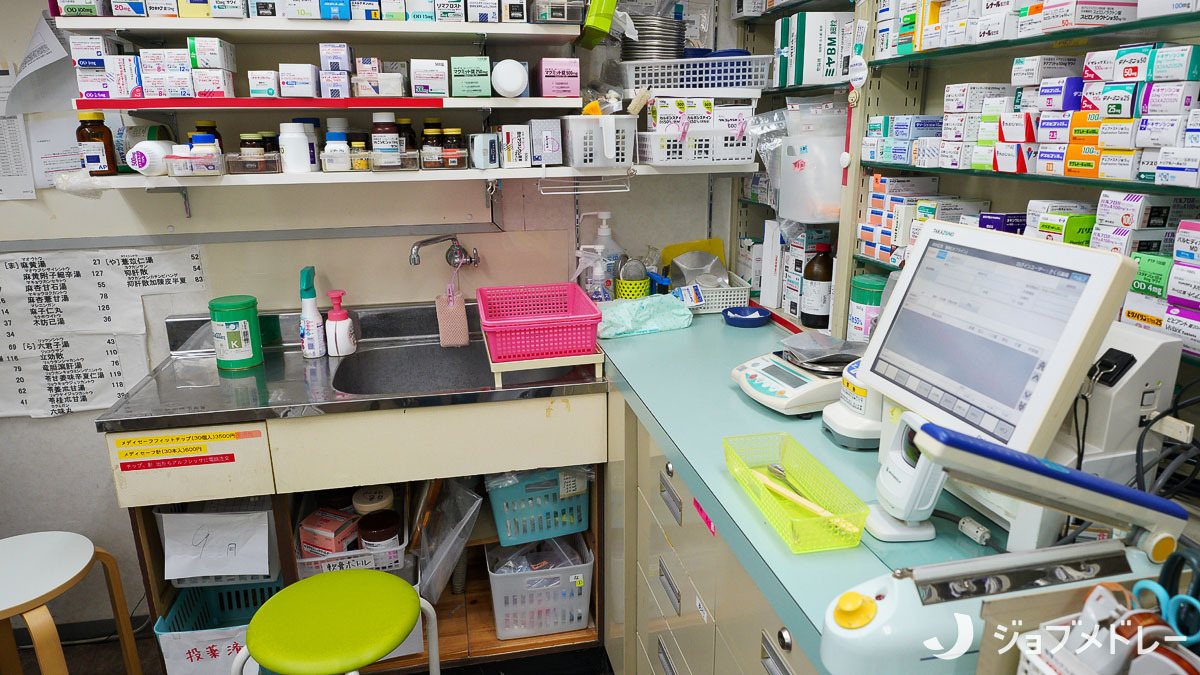 さくら薬局の写真2枚目：1日の平均処方箋枚数65枚程度です。