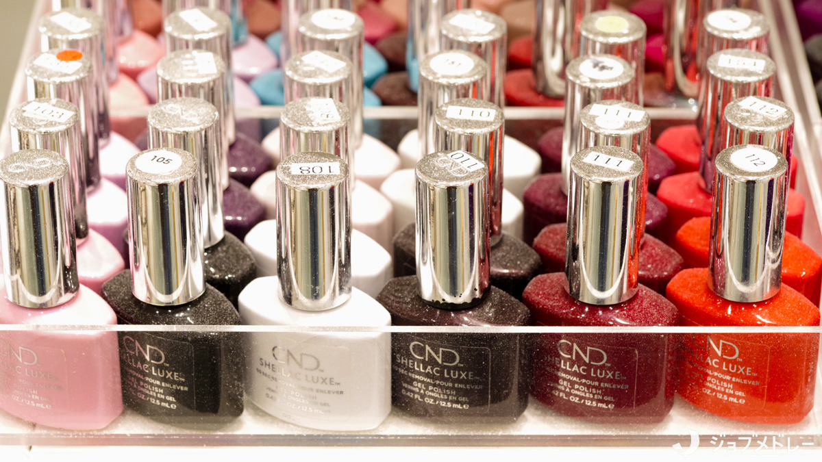 ヘブンリープラス＋  Luz湘南辻堂店（ネイリストの求人）の写真15枚目：爪が痛みにくいシェラックラックスを導入しています