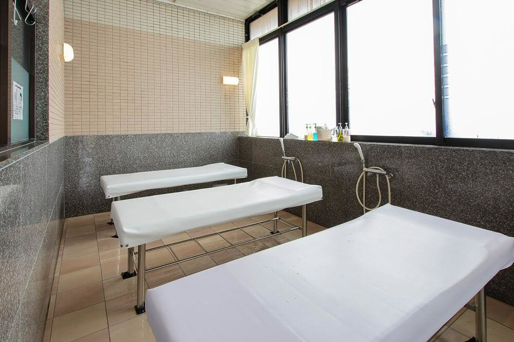 株式会社フィル＆スマイル　つきさむ温泉内のあかすりコーナーの写真4枚目：