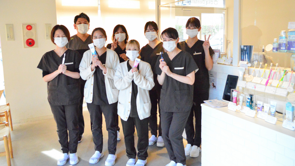 医療法人社団久 おかデンタルクリニックみのり台（歯科衛生士の求人）の写真6枚目：助け合いが自慢✨
職種関係なく、衛生士、助手みんなでサポートしながら働きます！