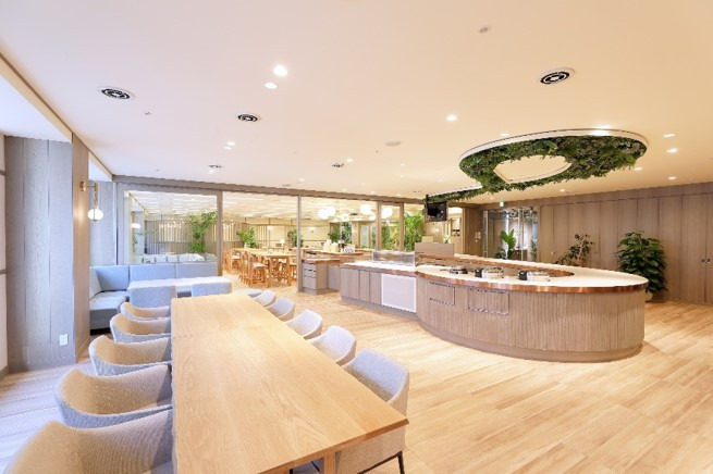 株式会社LEOC 本社（看護師/准看護師の求人）の写真2枚目：本社カフェスペース