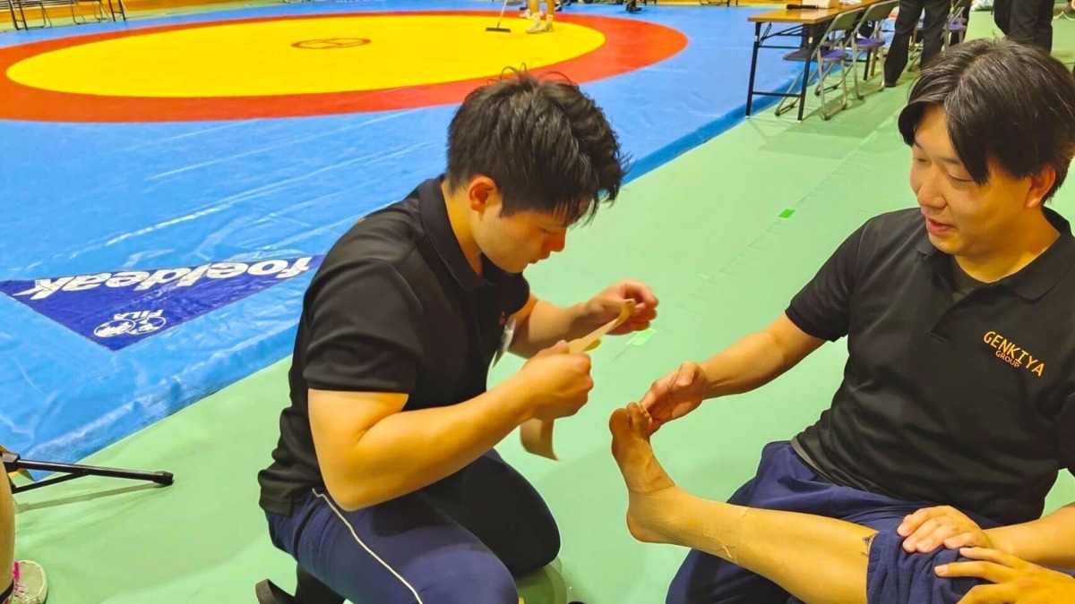 げんきやはりきゅう整骨院　盛南（柔道整復師の求人）の写真6枚目：トレーナー活動