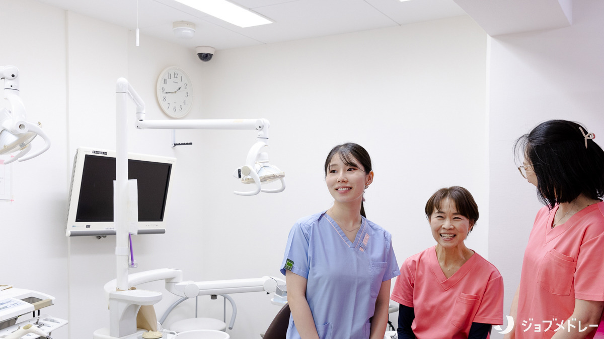 クリスタル歯科（歯科助手の求人）の写真6枚目：スタッフにとっても働きやすい医院を目指しています