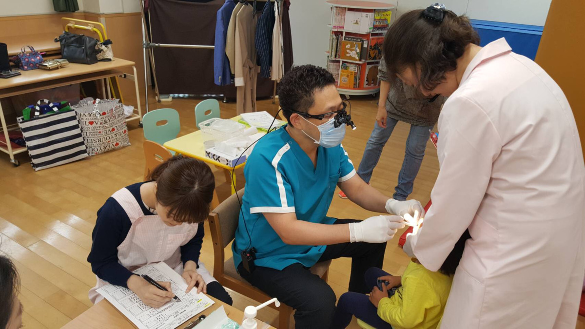 かじた歯科クリニックの写真4枚目：終わった後は
みんなで美味しいもの食べに行きます。