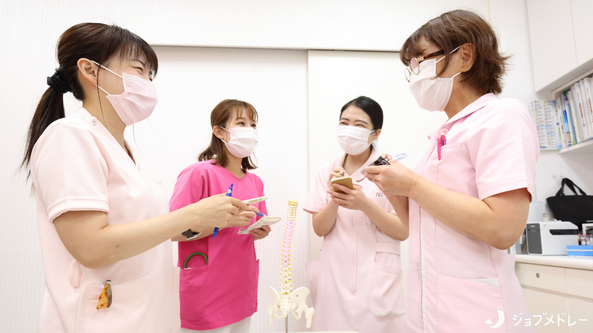 ほんじょう整形外科クリニック（看護師/准看護師の求人）の写真3枚目：和気あいあいとした職場です