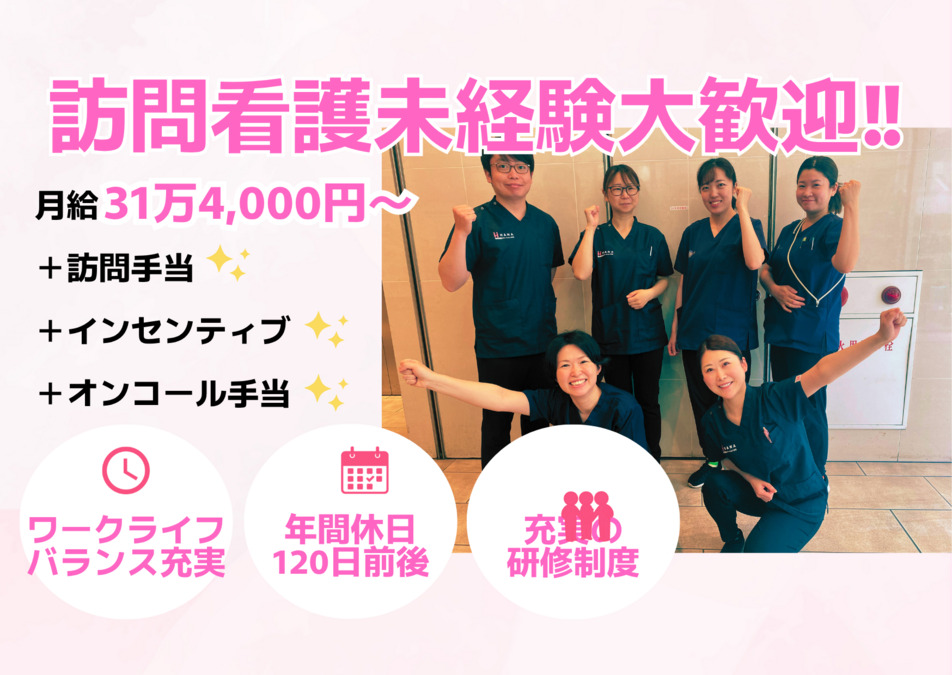 訪問看護ステーションはな 草加（看護師/准看護師の求人）の写真2枚目：