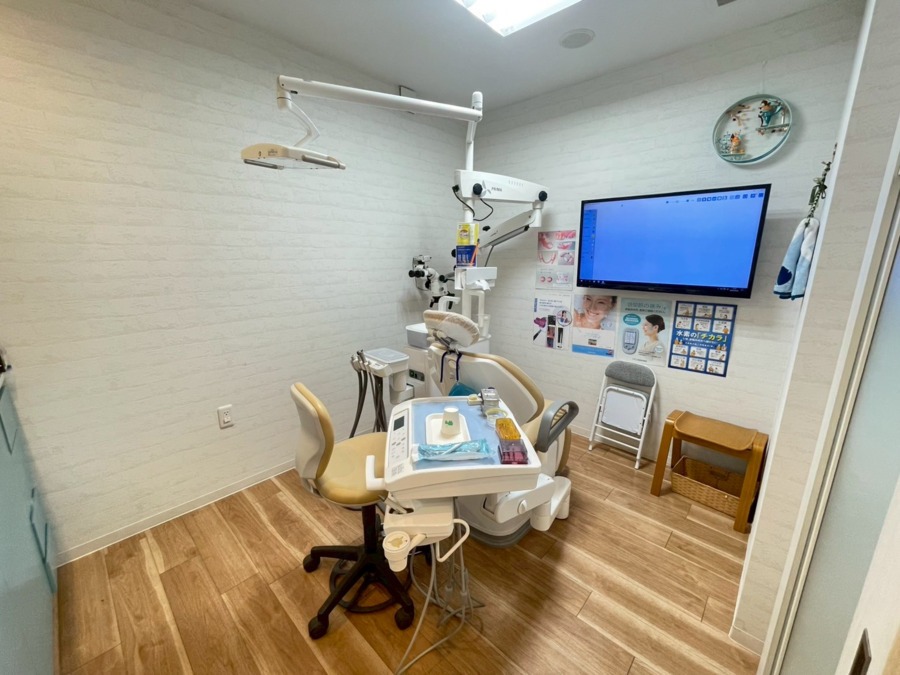 たまプラーザファミリー歯科(歯科衛生士の求人)の写真16枚目:このお部屋でメインテナンスを行っていただきます!