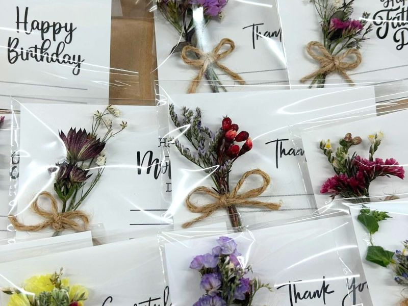 ハートフェルト・フローラル・プロジェクト 西神中央(生活支援員の求人)の写真2枚目:イベント出店用で利用者さんが作成しました★