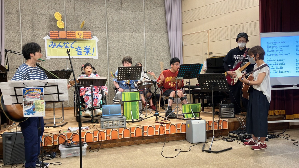 NPO法人ねこの手の写真14枚目：音楽イベントやボッチャなどのイベントも行っています！