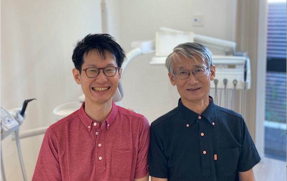 余語歯科 矯正歯科（歯科助手の求人）の写真3枚目：開業約40年と地域に根差した歯科診療を展開。勤務医と二人体制で働いています。