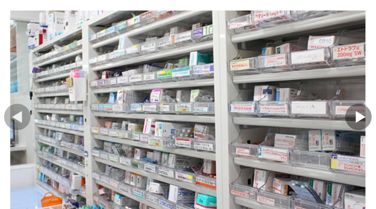 すみれ忠生薬局(薬剤師の求人)の写真2枚目:医薬品は1500品目以上あります