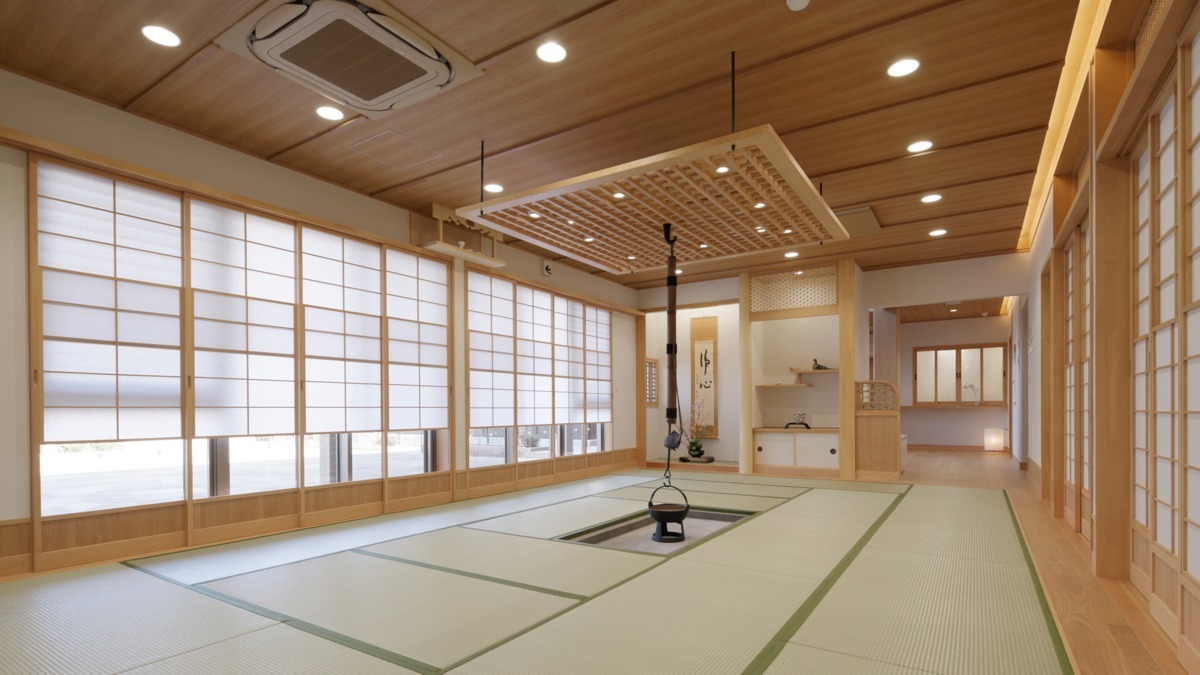 葛西大きなおうち保育園（看護師/准看護師の求人）の写真3枚目：普段ここはランチルームですが、先生をお招きして茶道を行うこともあります🍵