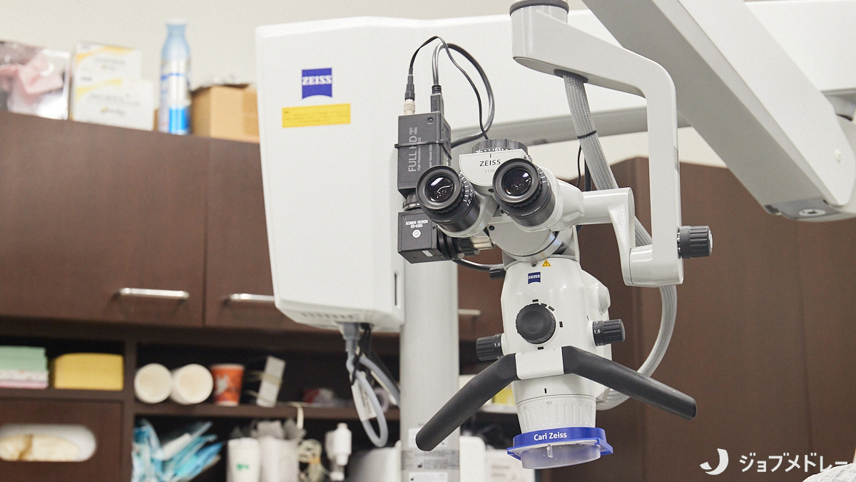 医療法人社団誠明会 ACTデンタルクリニック（歯科衛生士の求人）の写真11枚目：マイクロスコープです