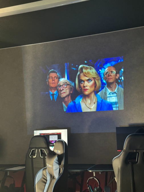 e sports キャリア大曽根【2025年07月オープン】(生活支援員の求人)の写真8枚目:映画鑑賞会をしました⭐