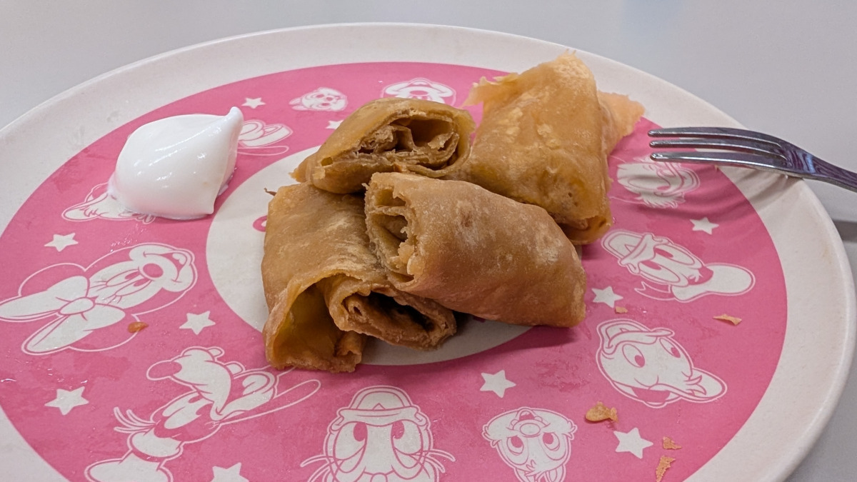 たすきっず　しおみ（保育士の求人）の写真11枚目：沖縄風クレープ『ちんびん』