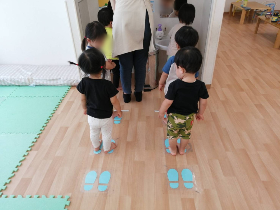 あっとほーむママ・ほしのこの写真7枚目：上手に並んで