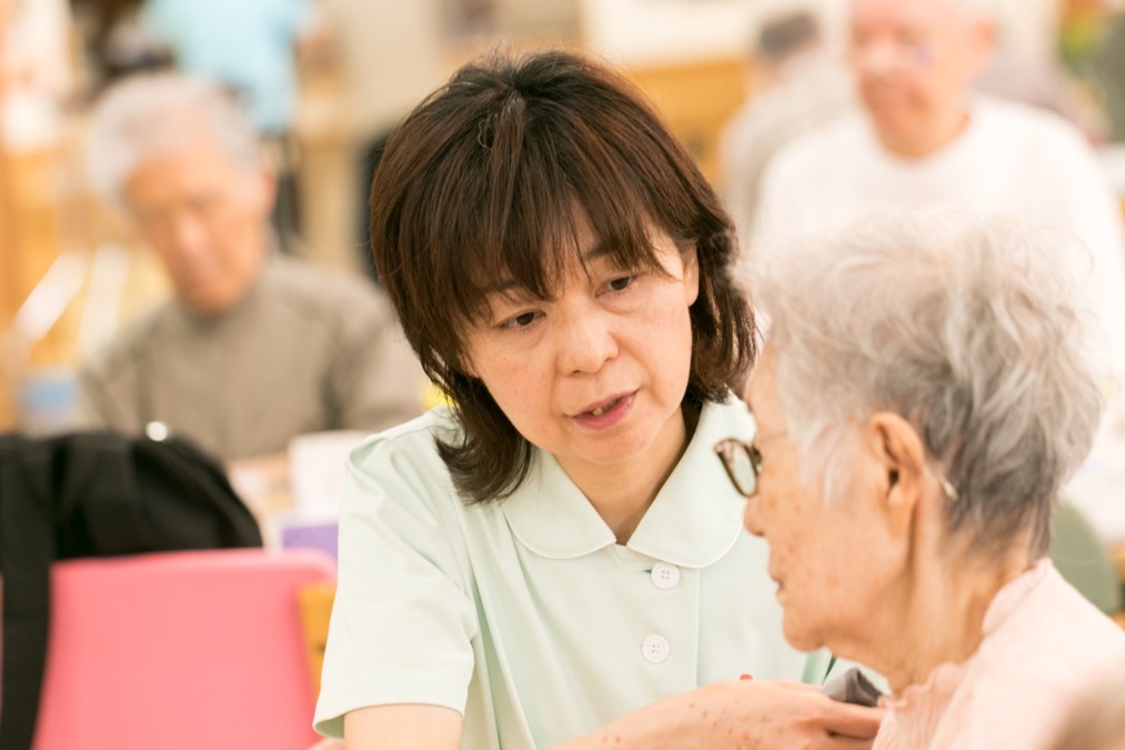 デイサービスセンター　ライフサポートひめじ（看護師/准看護師の求人）の写真3枚目：利用者様1人ひとりの顔をしっかり見て仕事ができます。