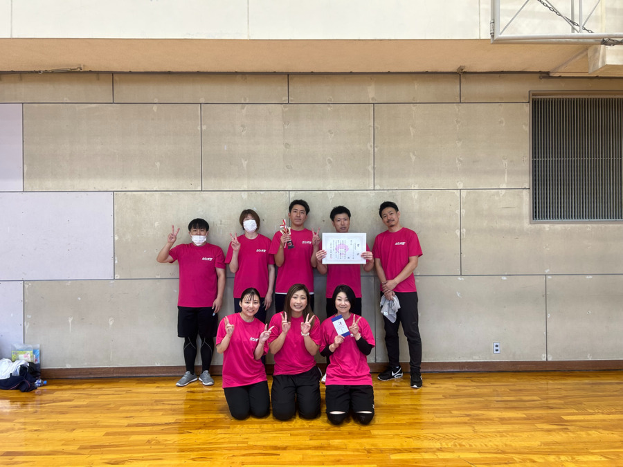 医療法人八甲会潮田病院介護医療院の写真6枚目：吉野町体育祭への参加
（ソフトバレーボール）