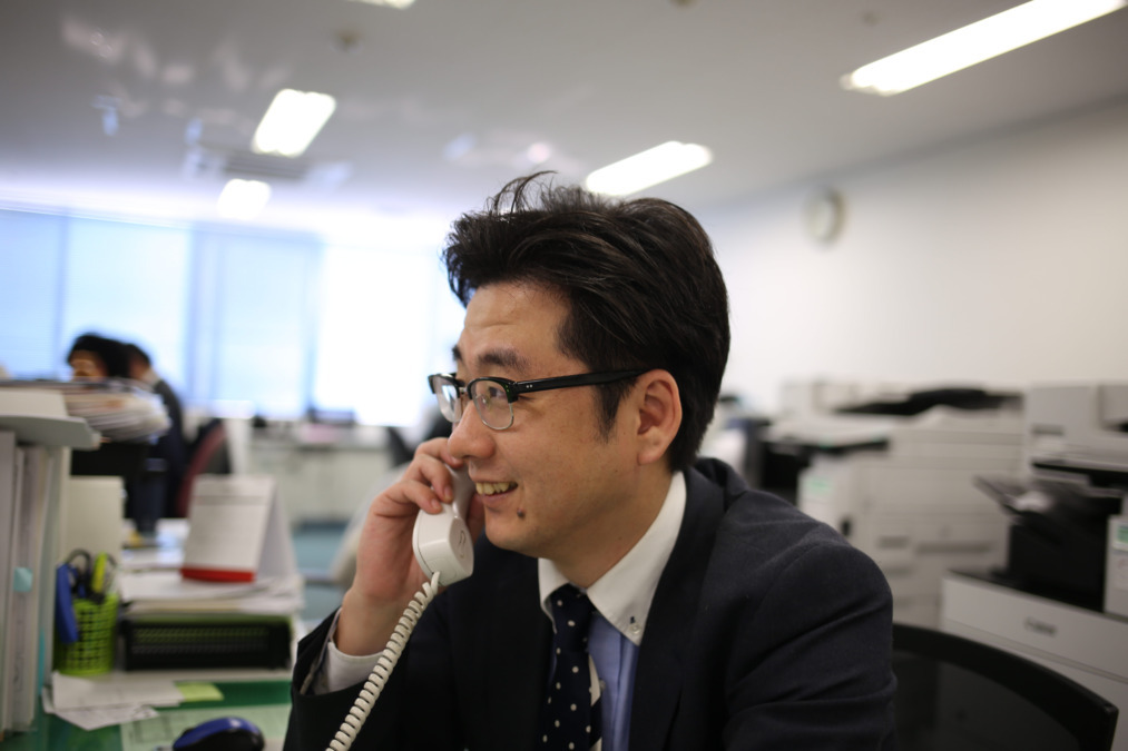 医療法人財団 百葉の会(営業/管理部門/その他の求人)の写真:法人の本部として、各施設や外部との連絡を行う機会もあります