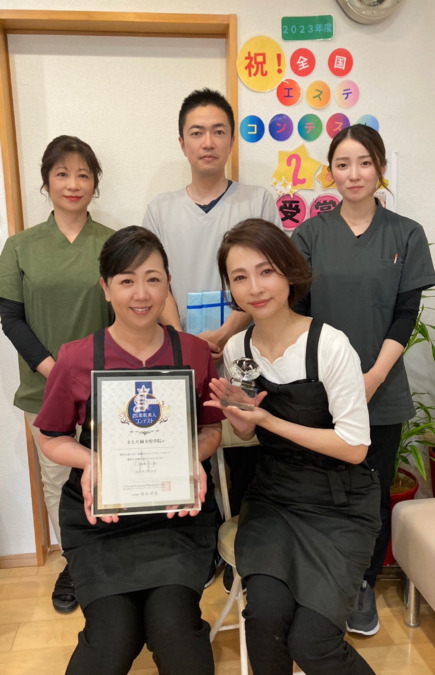 まえだ鍼灸整骨院の写真5枚目：全国エステ2位受賞！！
美容鍼×エステの相乗効果！！