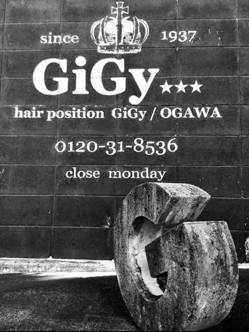 hair　position　GiGy/OGAWAの写真