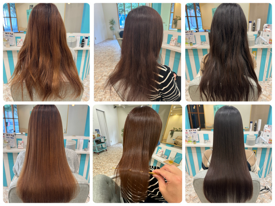 SORA hair play Area（美容師の求人）の写真5枚目：縮毛矯正施術例２