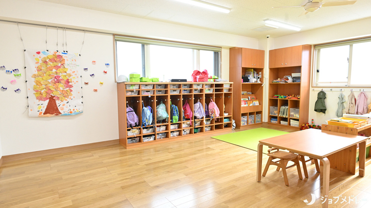 さんさん森の保育園石神井公園（保育士の求人）の写真5枚目：保育室の様子です