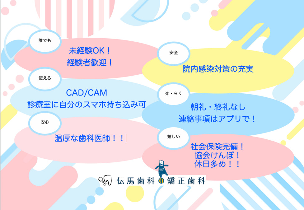 伝馬歯科・矯正歯科（歯科技工士の求人）の写真2枚目：