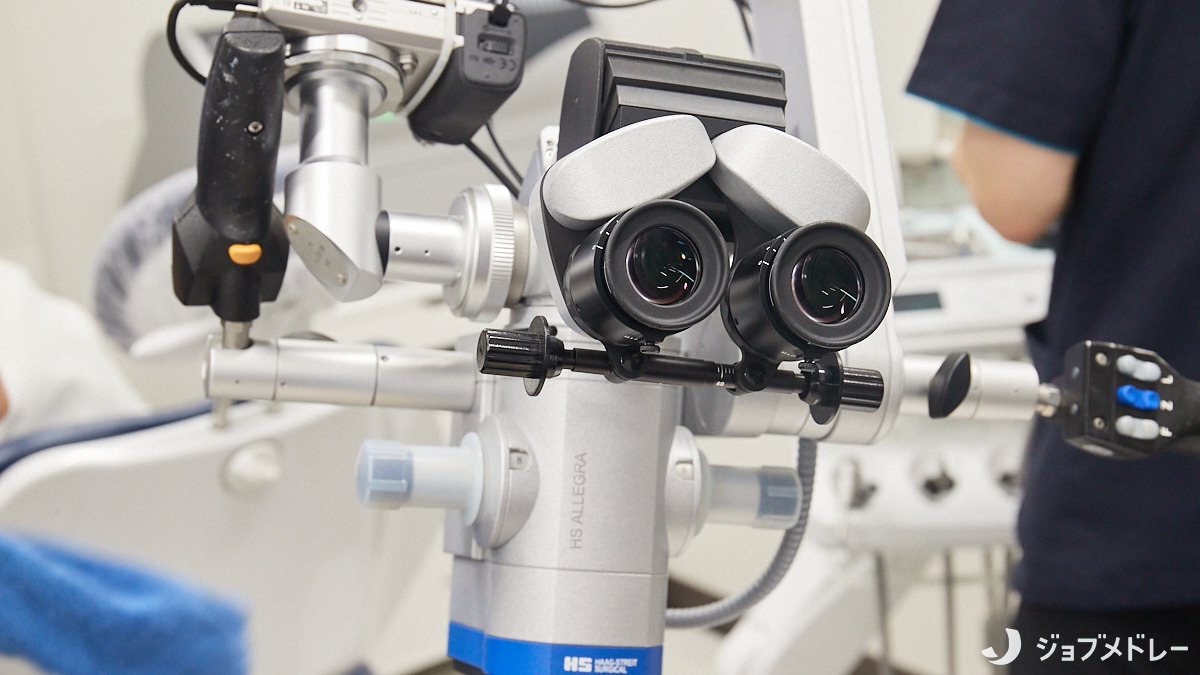 医療法人社団誠明会 ACTデンタルクリニック（歯科衛生士の求人）の写真13枚目：マイクロスコープです