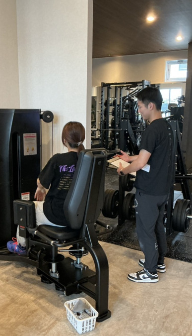 メディカルフィットネスTAO【2025年03月10日オープン】(インストラクターの求人)の写真6枚目:利用者様のご要望に合わせてパーソナル指導も行っております。