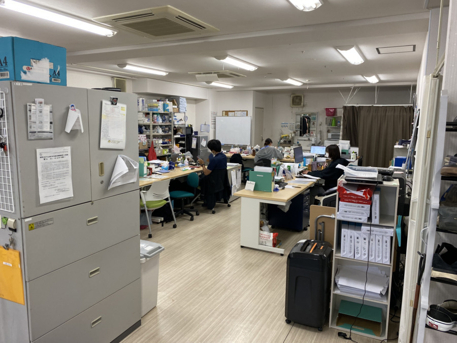 サンケア・イーライフ訪問看護ステーション（医療事務/受付の求人）の写真3枚目：田園調布の事務所の風景です