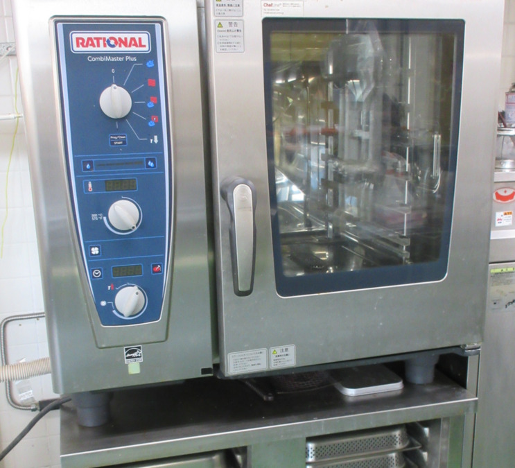 介護付き有料老人ホーム　サンライズ茂原（調理師/調理スタッフの求人）の写真7枚目：厨房で使用しているスチームコンベクションです。