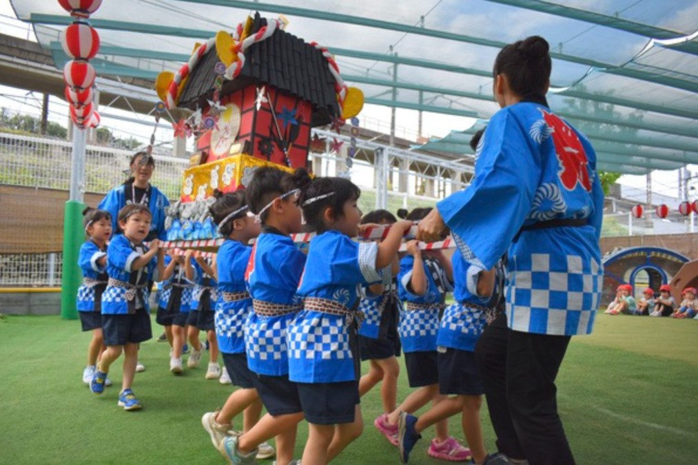 みなみ新松戸保育園の写真10枚目:夕涼み会
