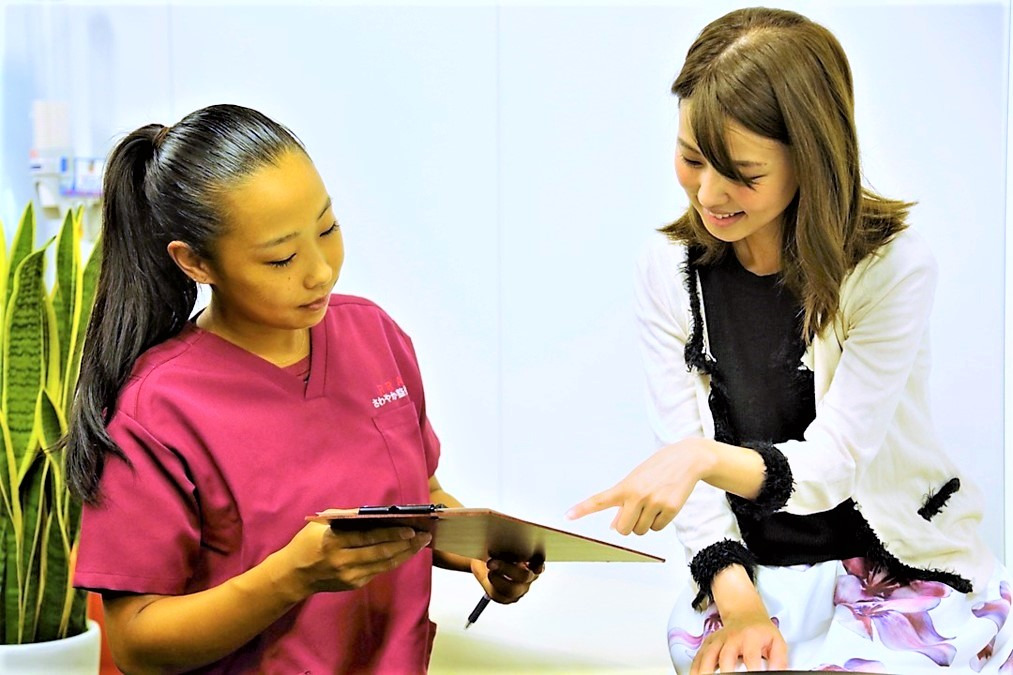 さわやか整体院(整体師の求人)の写真3枚目:お客様の大切な時間を無駄にしない様、望診、問診は貴重です。