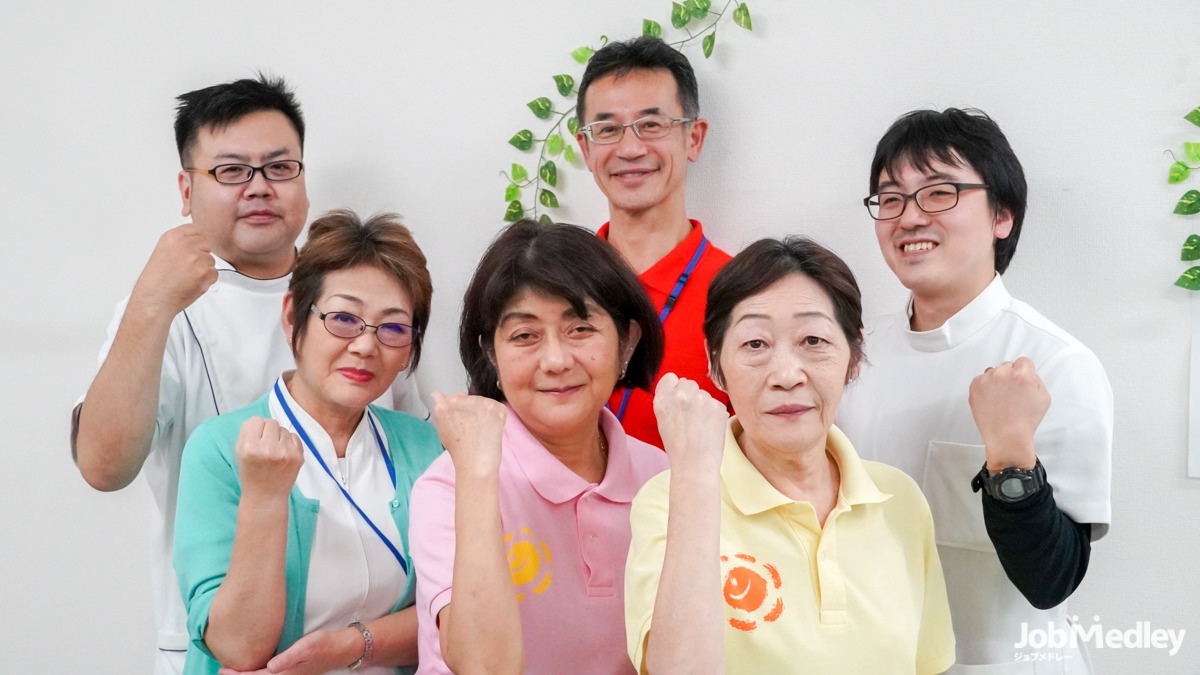 神楽坂介護リハビリセンター(あん摩マッサージ指圧師の求人)の写真:スタッフ同士のコミュニケーションを大切にした働きやすい環境です