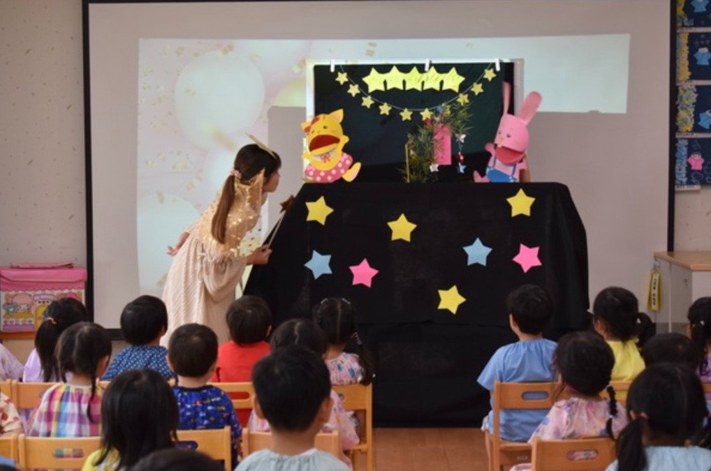 みなみ新松戸保育園の写真9枚目:七夕集会