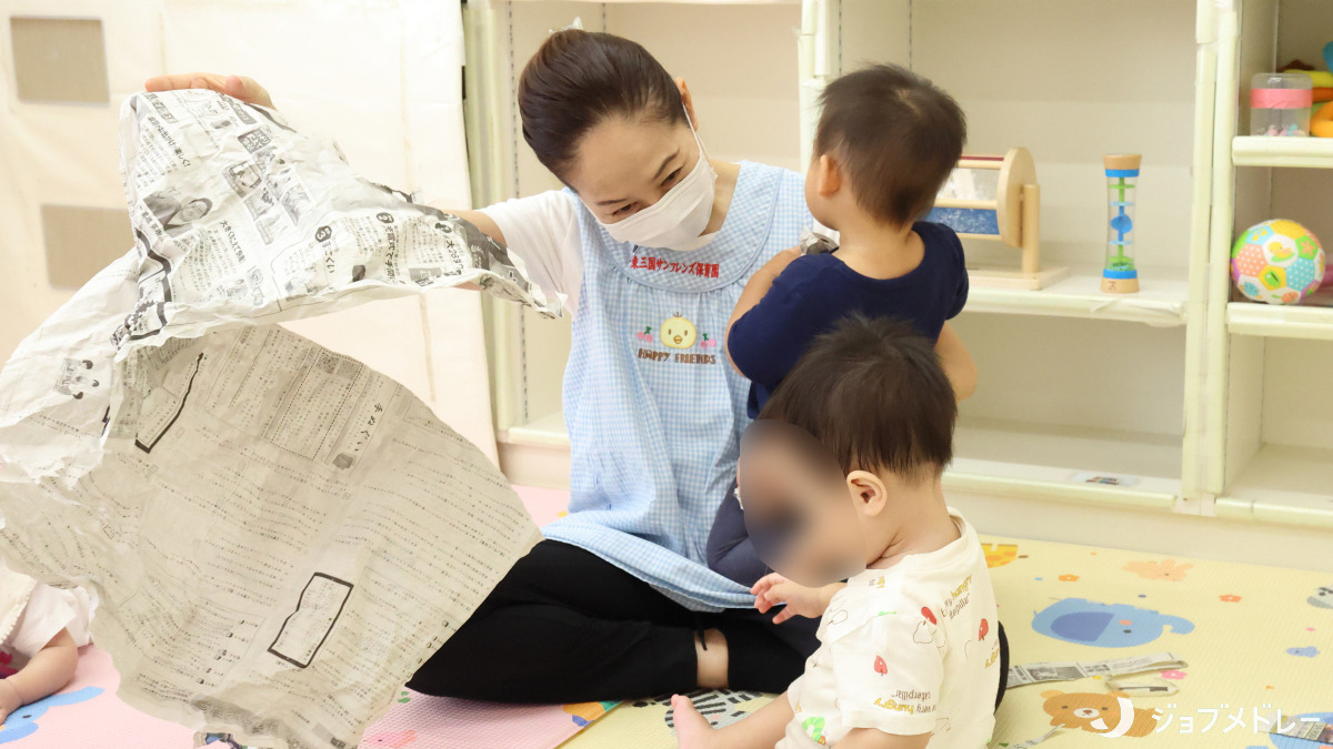 東三国サンフレンズ保育園（保育士の求人）の写真8枚目：それぞれの持つ多様な個性を大切にしています