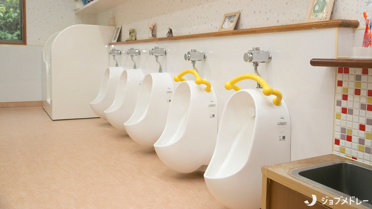 幼保連携型認定こども園にじのね（保育士の求人）の写真20枚目：発育に合わせた設備を整えています