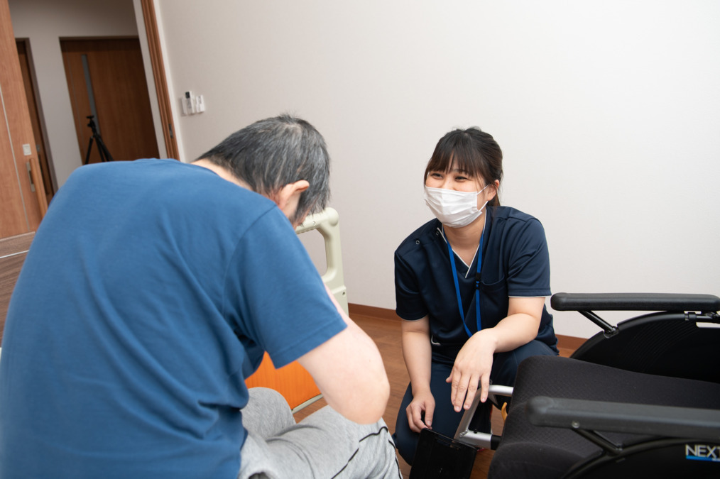 フォンテーヌ相模原西橋本（介護職/ヘルパーの求人）の写真2枚目：スタッフは利用者様の良きサポーターです