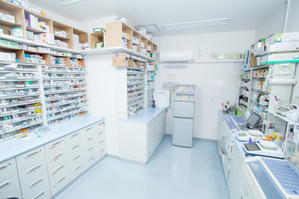 和田薬局（薬剤師の求人）の写真2枚目：和田薬局の調剤室