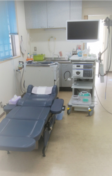 清光クリニック の写真3枚目：内視鏡も完備にて、2Fでは健康診断も受け付けています！