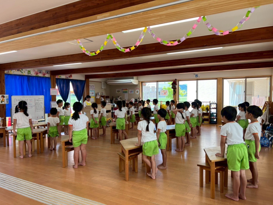 幼保連携型認定こども園　カトレヤこども園（保育士の求人）の写真10枚目：お泊り保育の様子◎