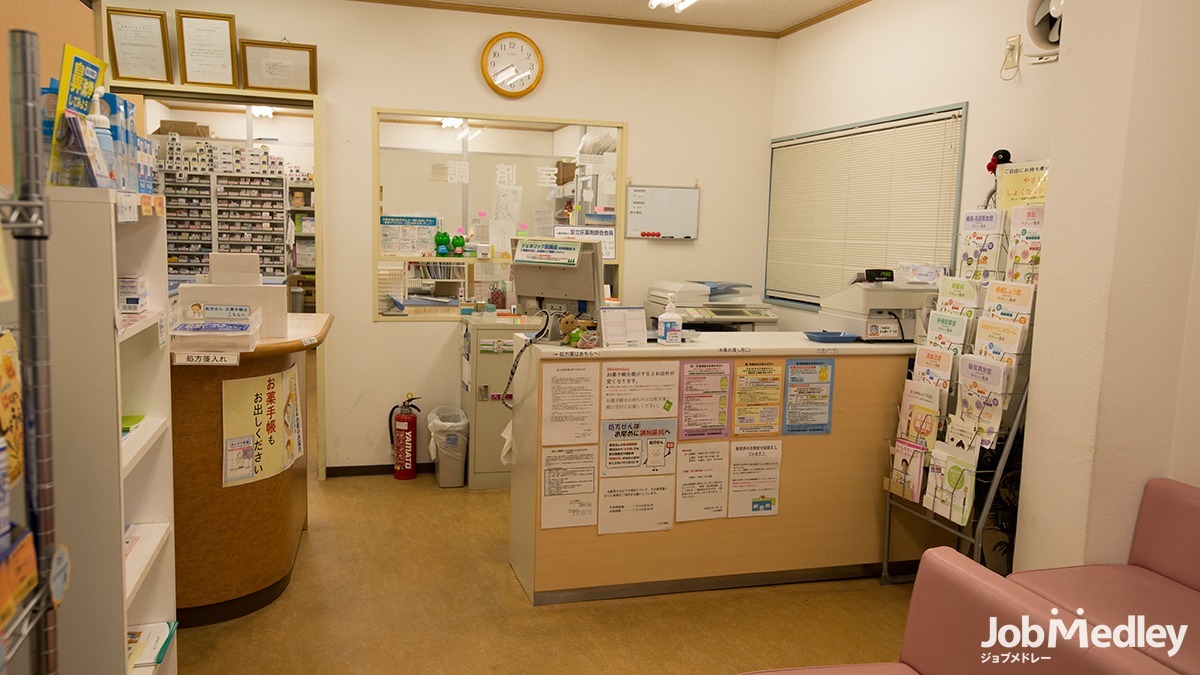 くるみ薬局（薬剤師の求人）の写真8枚目：親切・丁寧な対応を心がけています