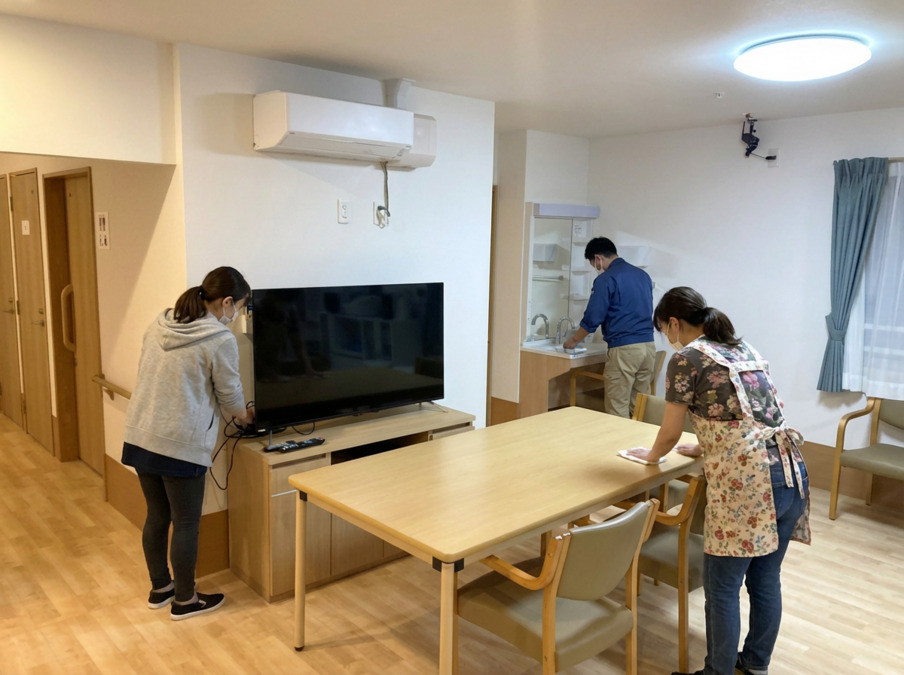 グループホームRASIEL南中丸（生活支援員の求人）の写真8枚目：