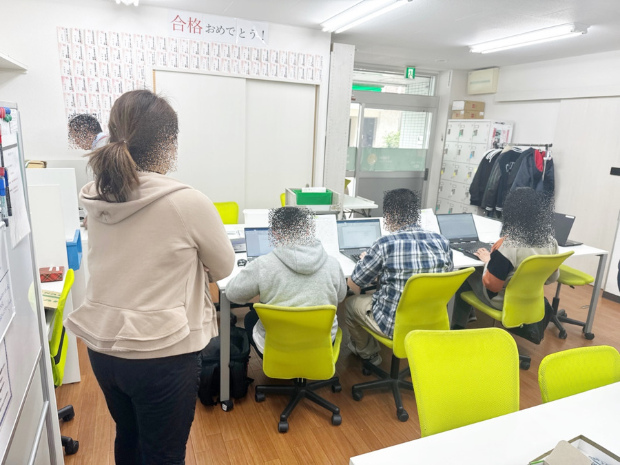 ニコサービス城東センターの写真8枚目：ワープロ検定はたくさんの利用者さんが挑戦しています（合格者多数！）
