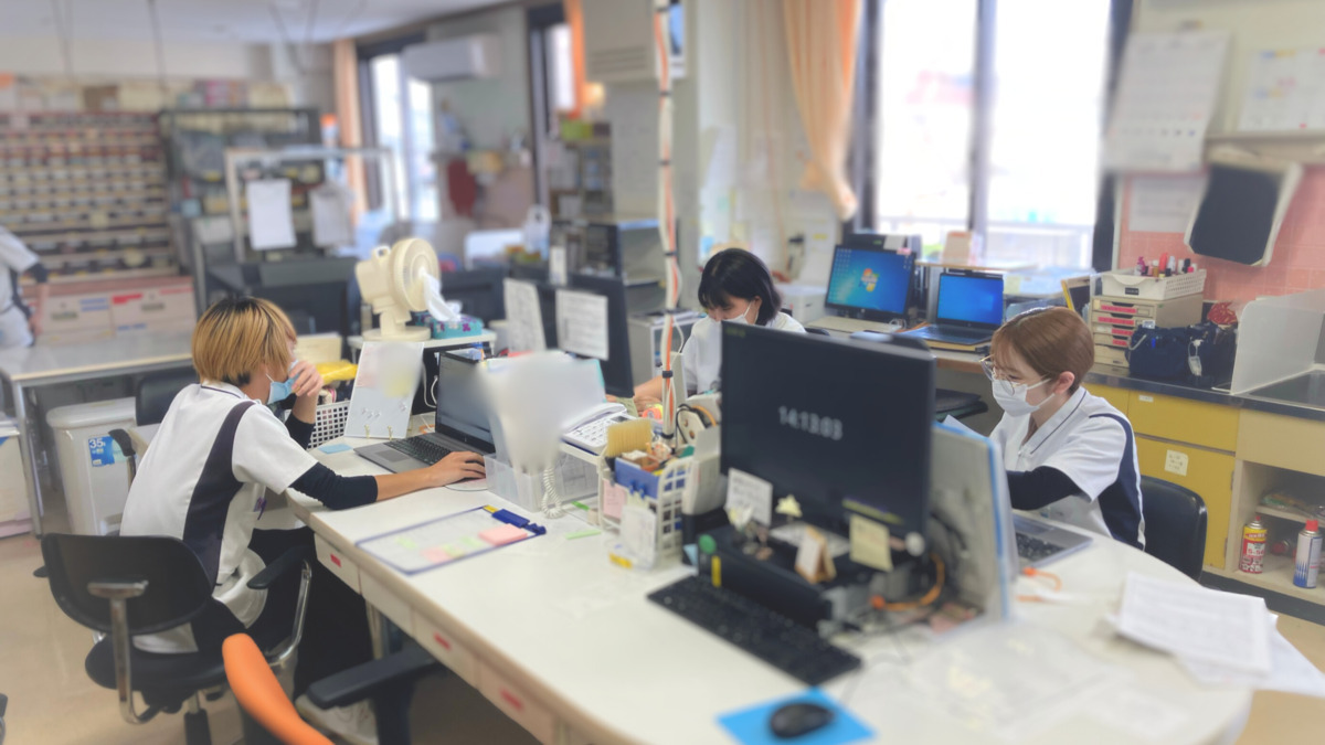 小野田病院（看護助手の求人）の写真3枚目：電子カルテを利用しております
