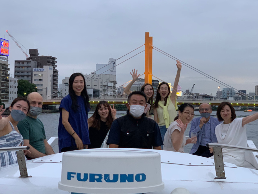 シティタワーズ豊洲 津田デンタルクリニックの写真6枚目：スタッフに人気の夏のイベント
東京湾チャータークルーズ
